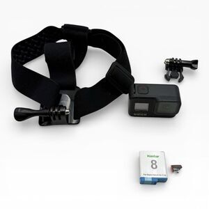 GoPro HERO8 Black Touch Screen 12 MP 4K Video Wi Head Strap, SD Card